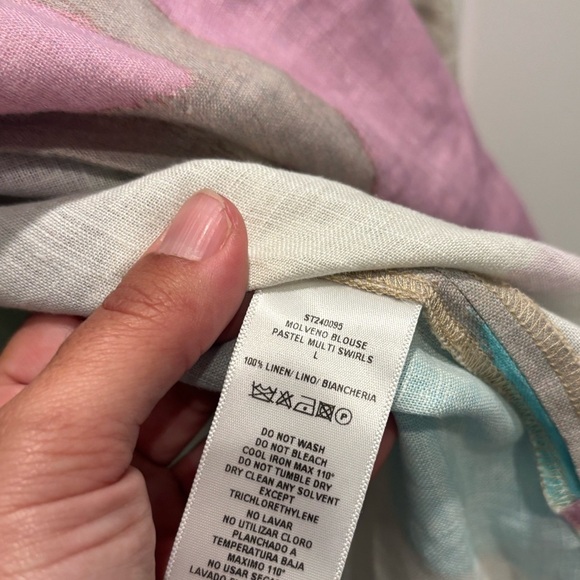 Silvia Tcherassi silvia MOLVENO linen blouse - Picture 6 of 6